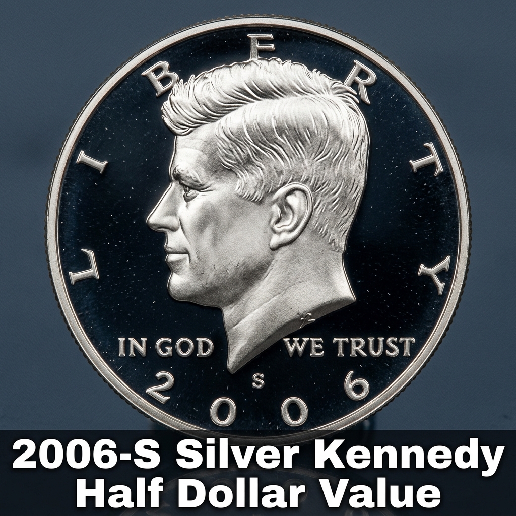 2006 S Silver Kennedy Half Dollar Value and Collector Price Guide
