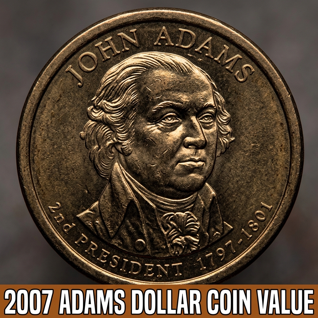 2007 John Adams dollar coin value and error guide for collectors