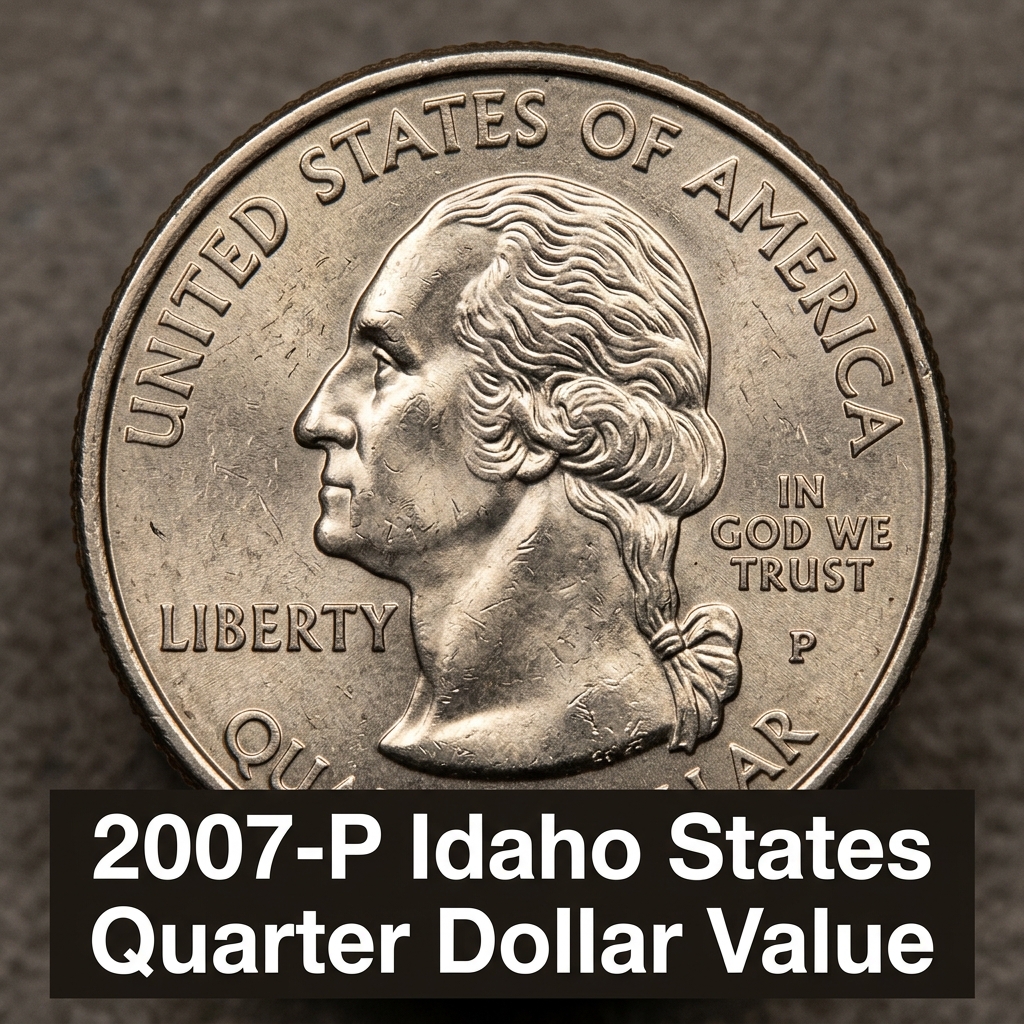 2007-P Idaho State Quarter Dollar Value — What It's Really Worth Today