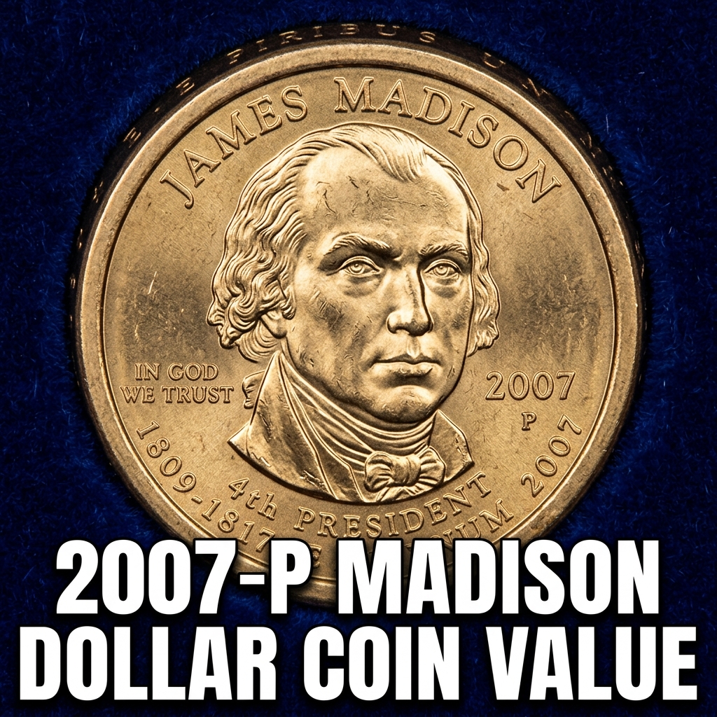 2007-P Madison Dollar Coin Value and What It's Really Worth Today