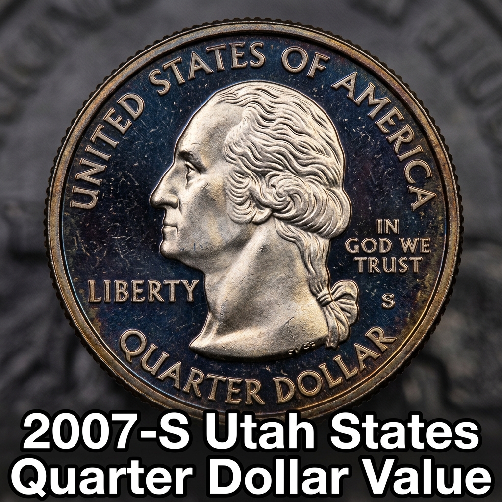 2007 S Utah Proof State Quarter Value and Collector Information