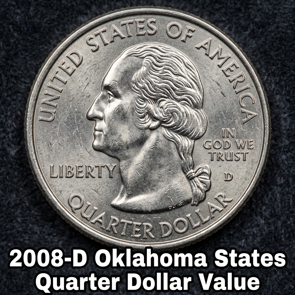 2008-D Oklahoma State Quarter Value What It's Really Worth and Why Collectors Care