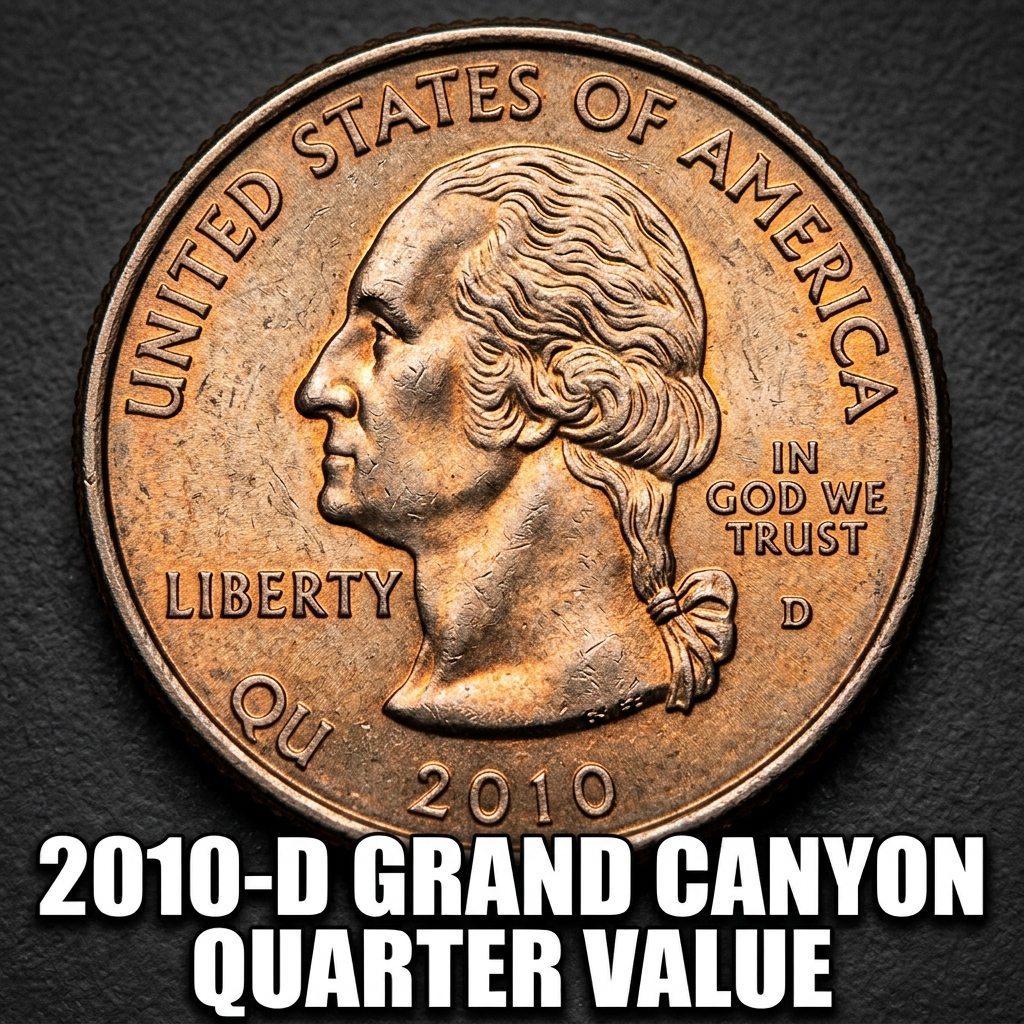 2010 D Grand Canyon Quarter Value and Rarity Guide for Collectors