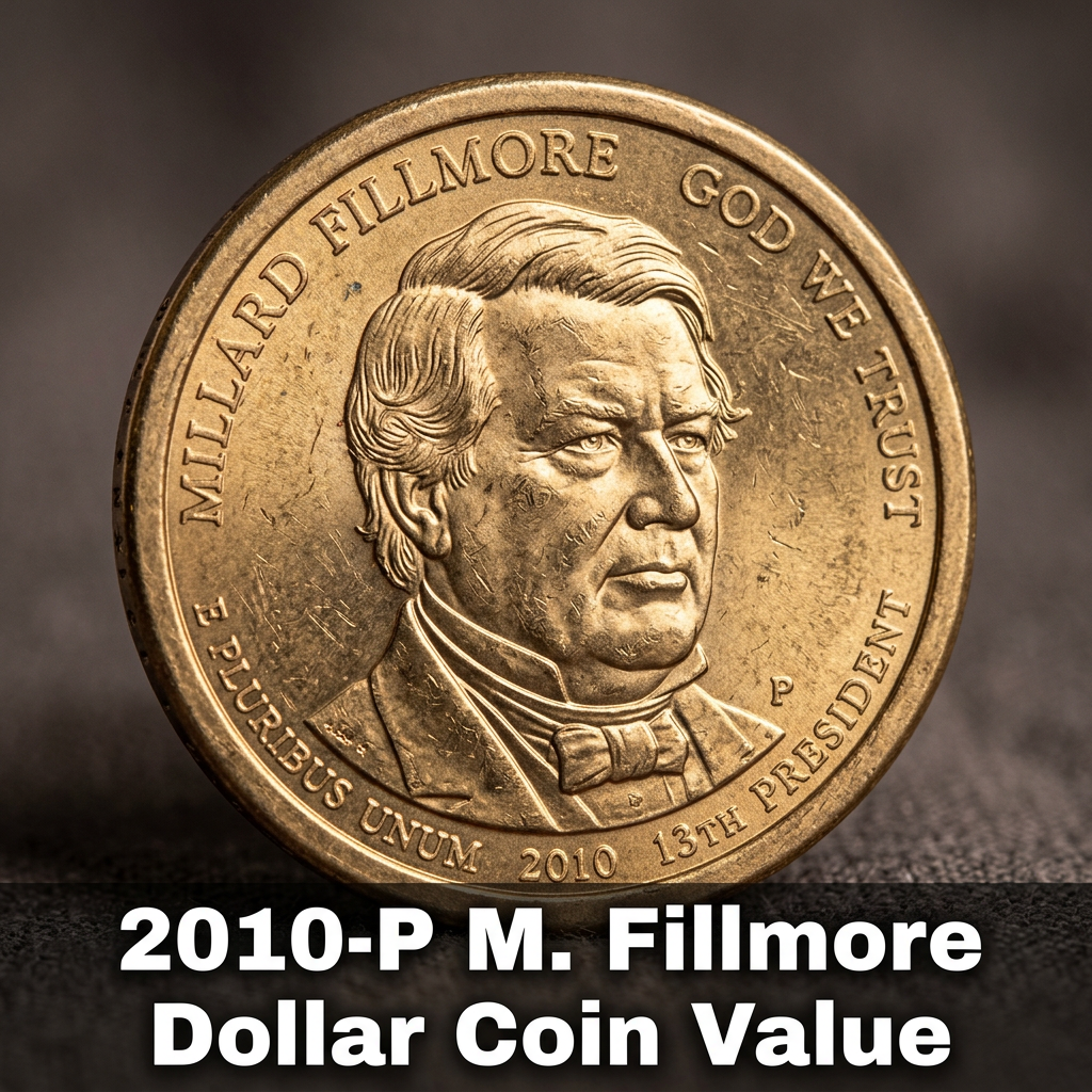 2010 P Millard Fillmore Dollar Coin Value Guide and Rare Varieties