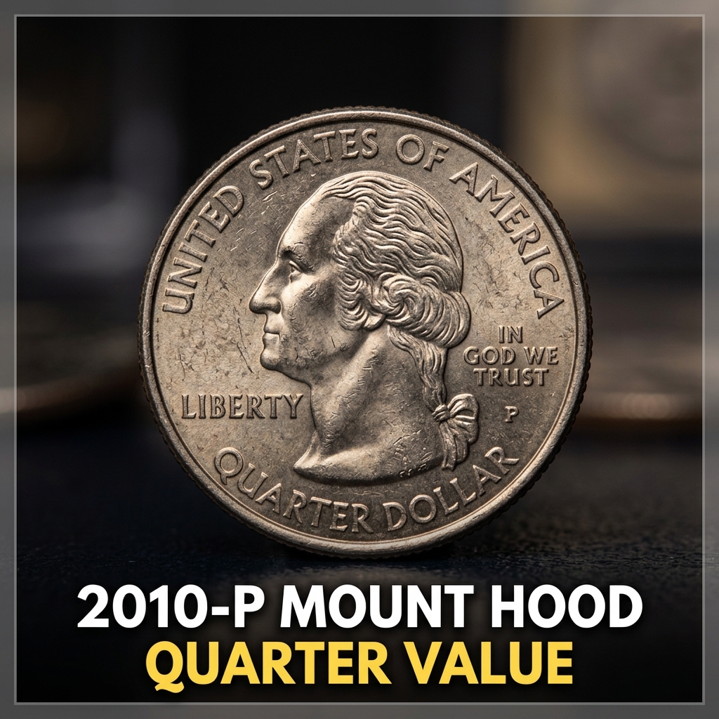 2010 P Mount Hood America the Beautiful Quarter Value Guide