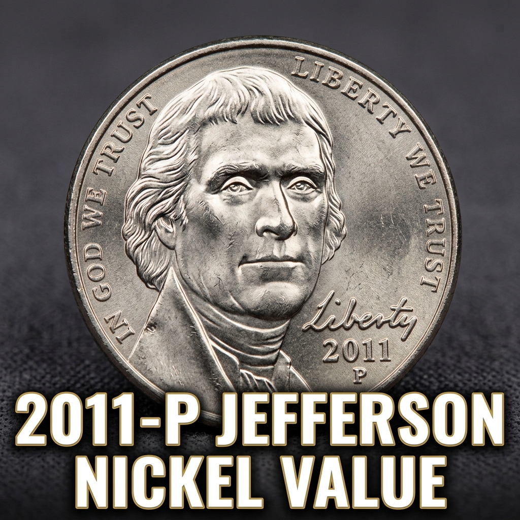 2011 P Jefferson Nickel Value and Complete Pricing Guide for Collectors