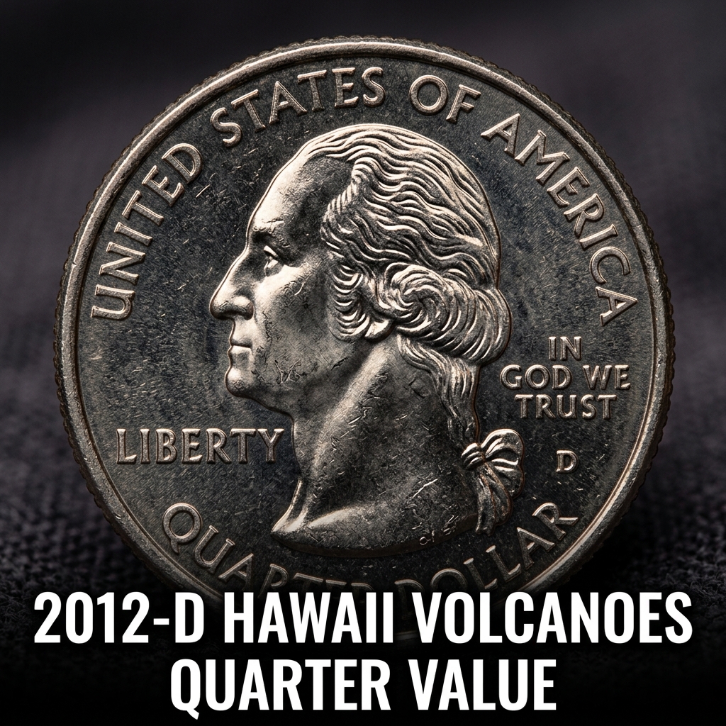 2012 D Hawaii Volcanoes Quarter Value and What to Look For in Your Change