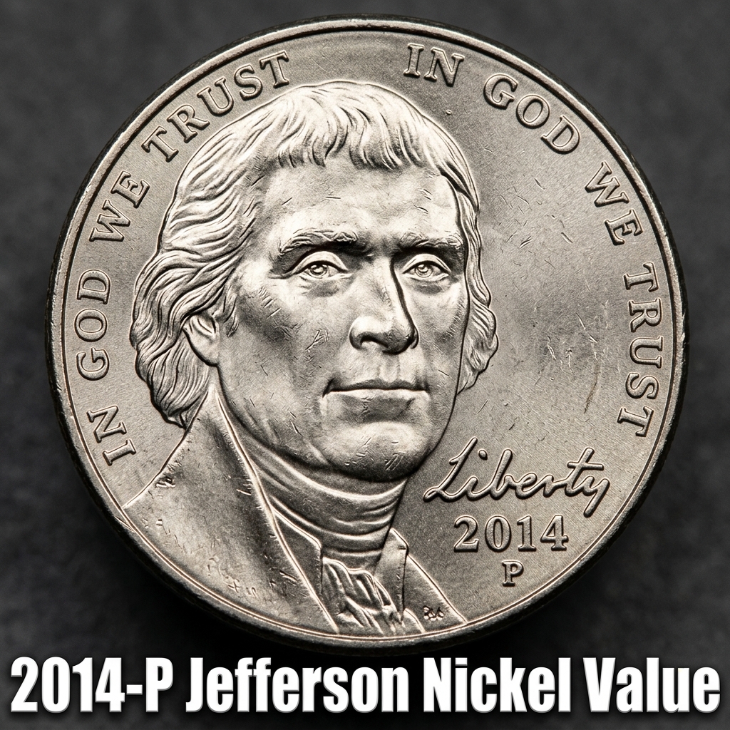 2014 P Jefferson Nickel Value and Complete Price Guide for Collectors