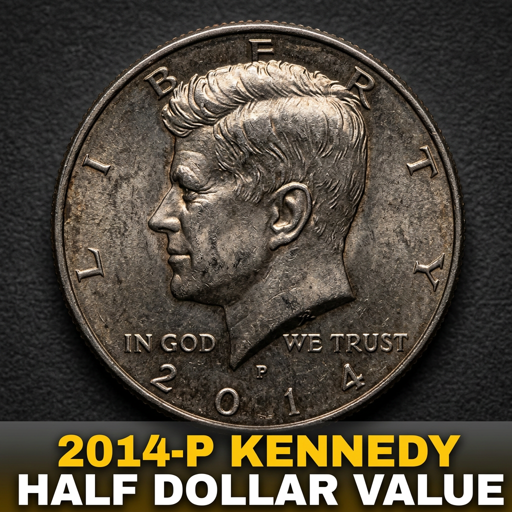 2014 P Kennedy Half Dollar Value and Collector Guide