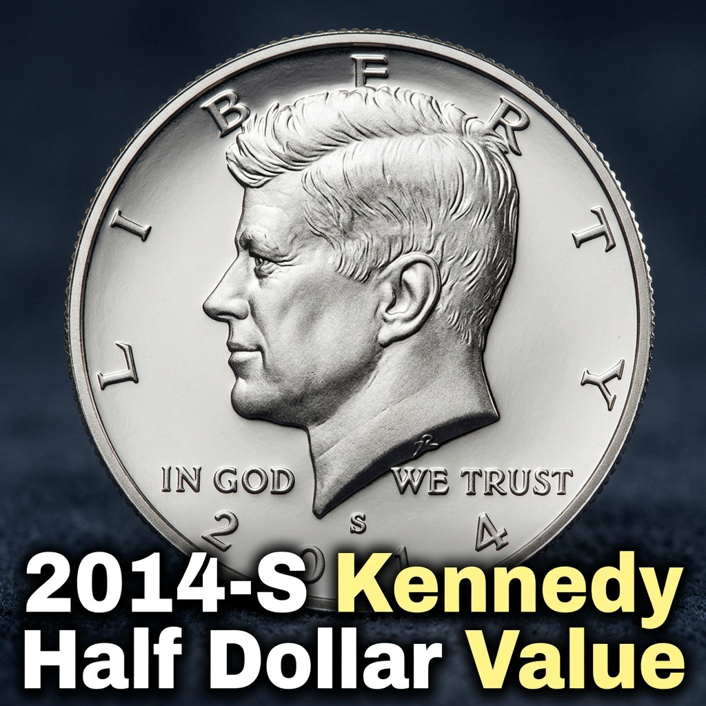 2014 S Kennedy Half Dollar Value and Collector Price Guide