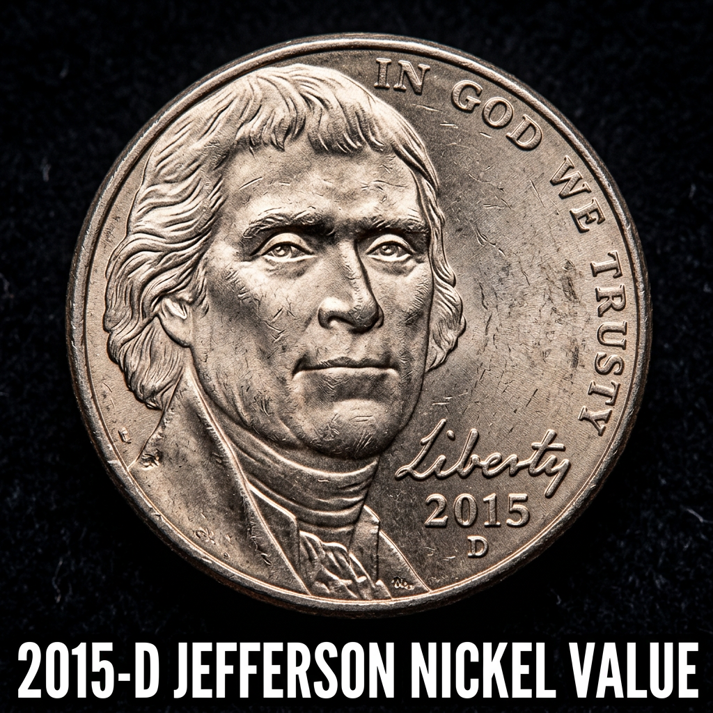 2015 D Jefferson Nickel Value and Complete Pricing Guide for Collectors