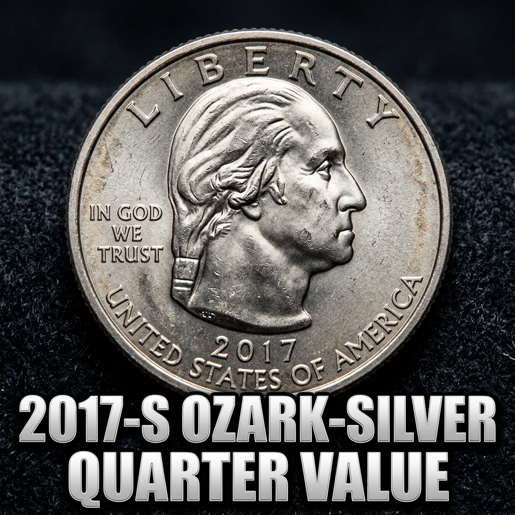2017-S Ozark National Scenic Riverways Silver Quarter Value and What Collectors Are Paying Today