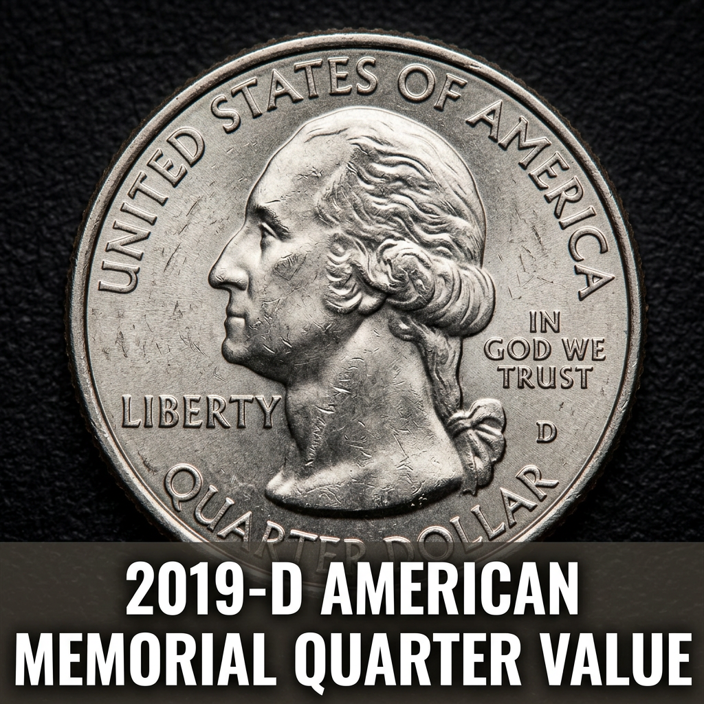 2019-D American Memorial Park Quarter Worth More Than You Think