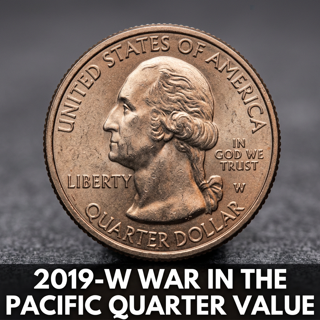 2019 W War in the Pacific Quarter Value and Collector’s Guide