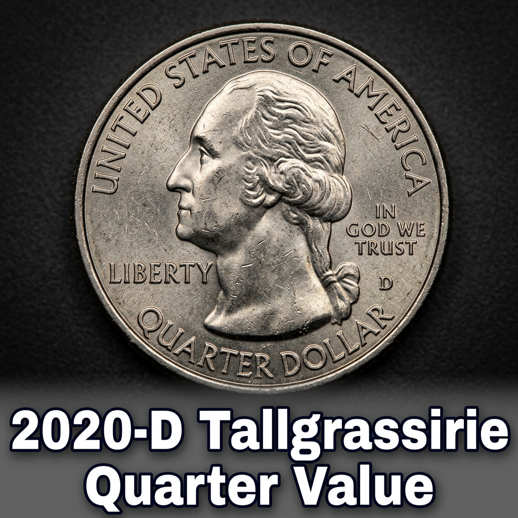 2020 D Tallgrass Prairie Quarter Value and How Much Your Rare Find Is Worth