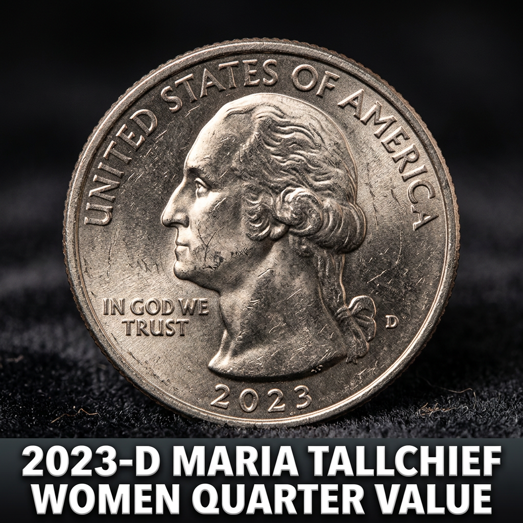 2023 D Maria Tallchief Quarter Value and Rarity Guide for Collectors