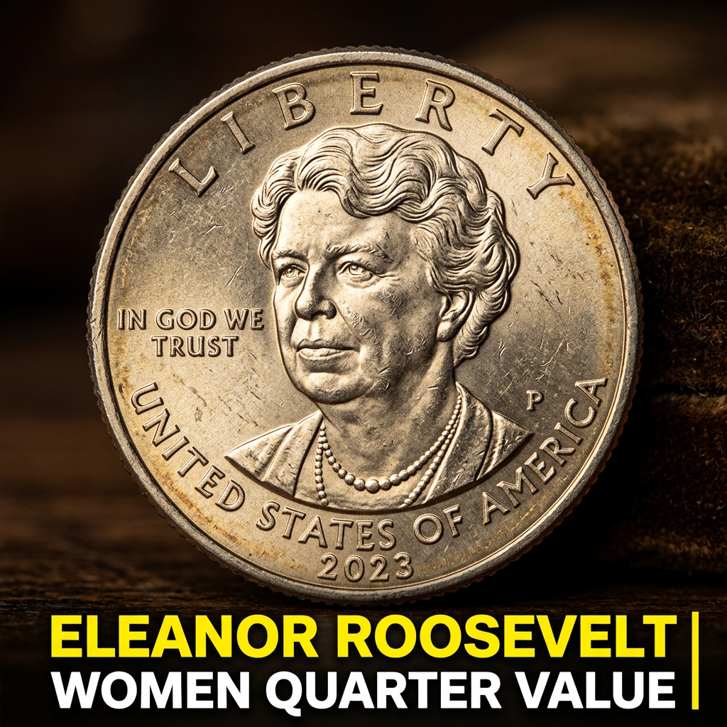 2023-P Eleanor Roosevelt Women Quarter Worth More Than You Think