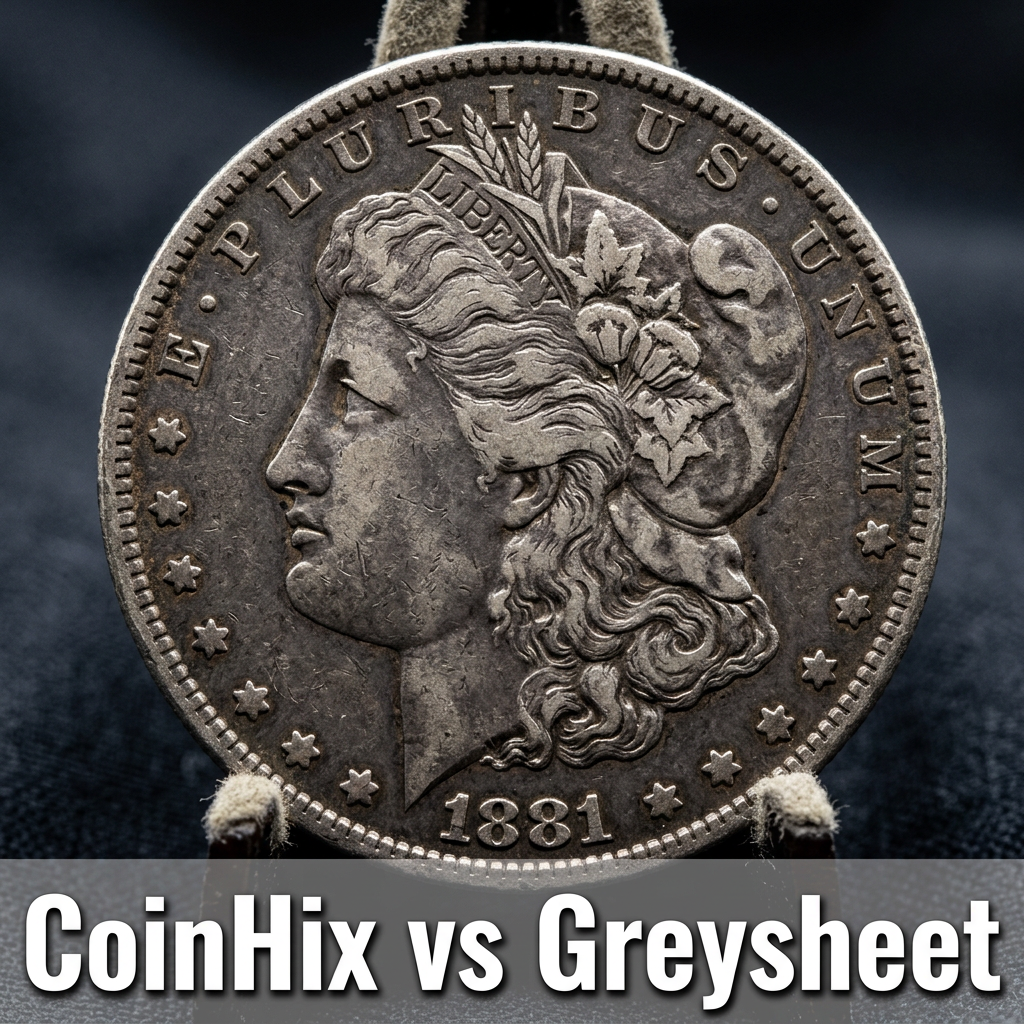 CoinHix vs Greysheet Which Price Guide Helps You Value Your Old Coins Better