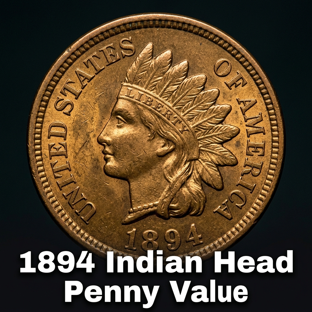 Detailed Guide to the 1894 Indian Head Penny Value and Price History