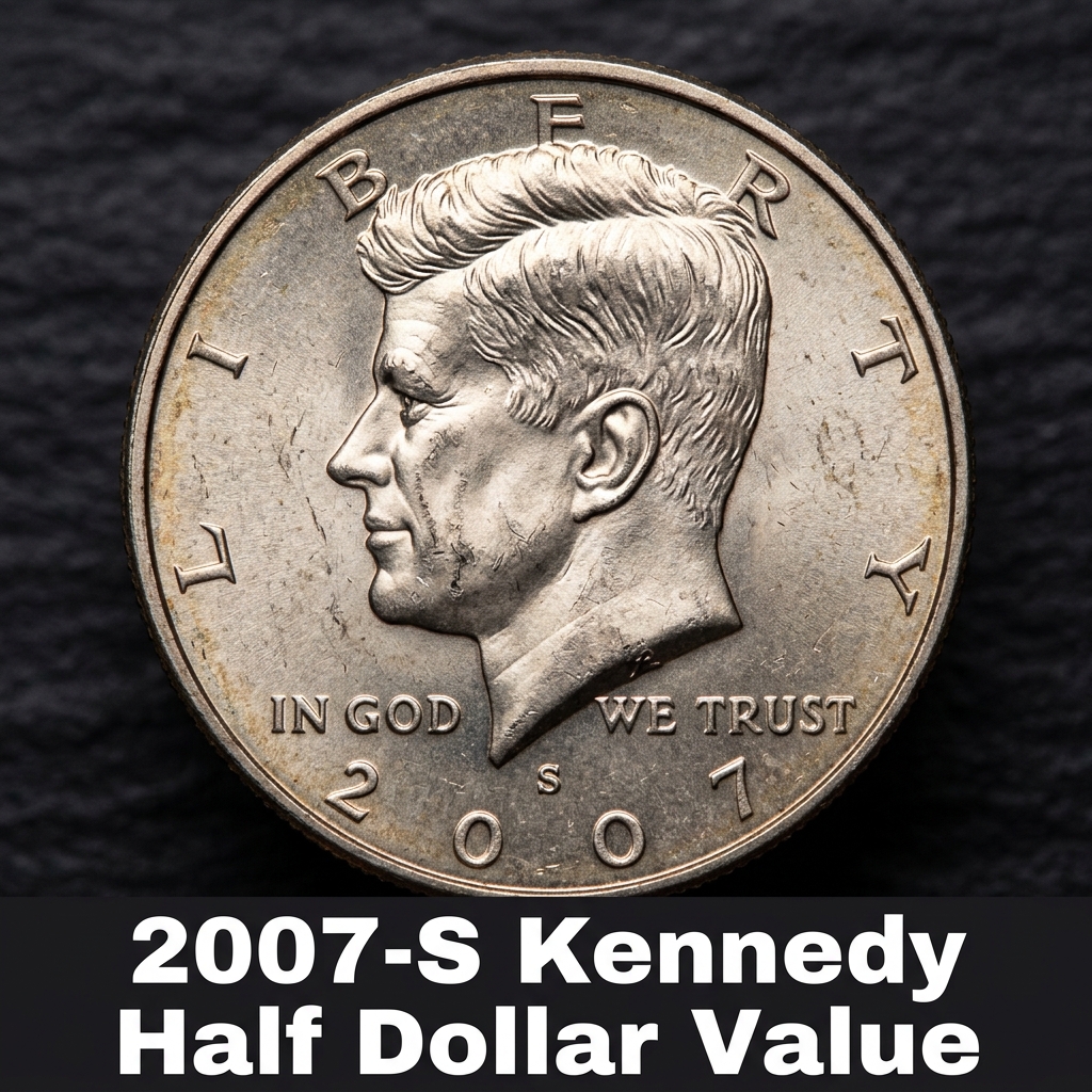 Find out how much your 2007 S Kennedy Half Dollar is worth and why these proof coins are special