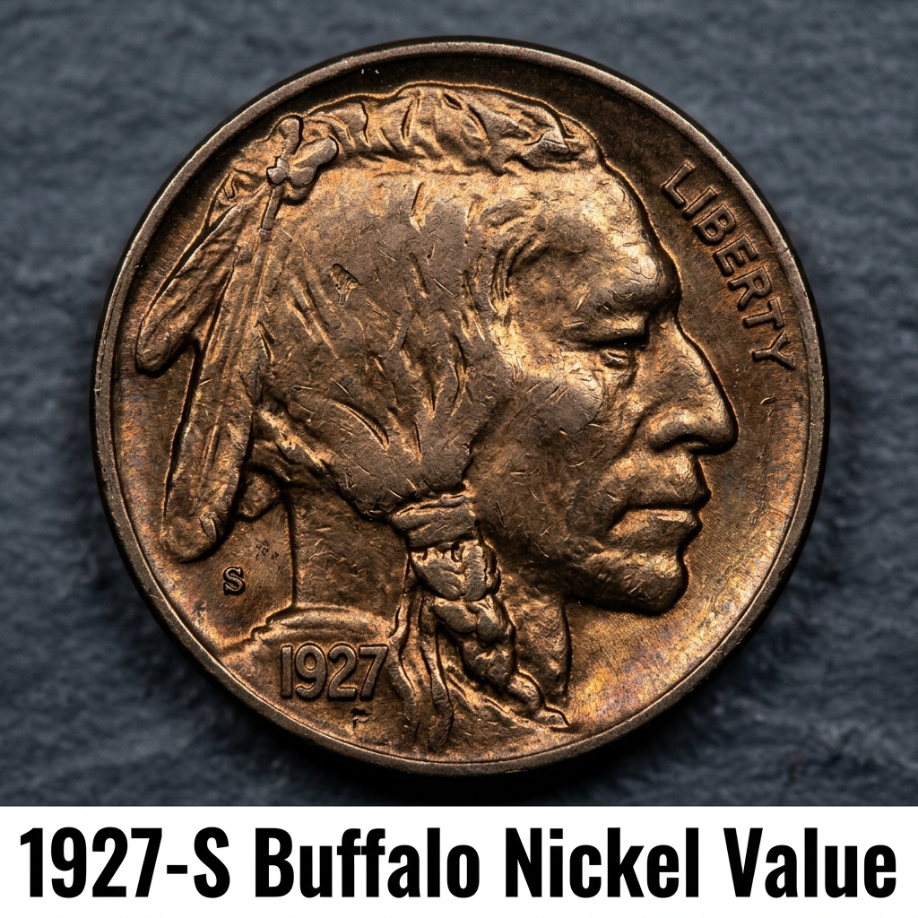 How Much Is a 1927 S Buffalo Nickel Worth Today