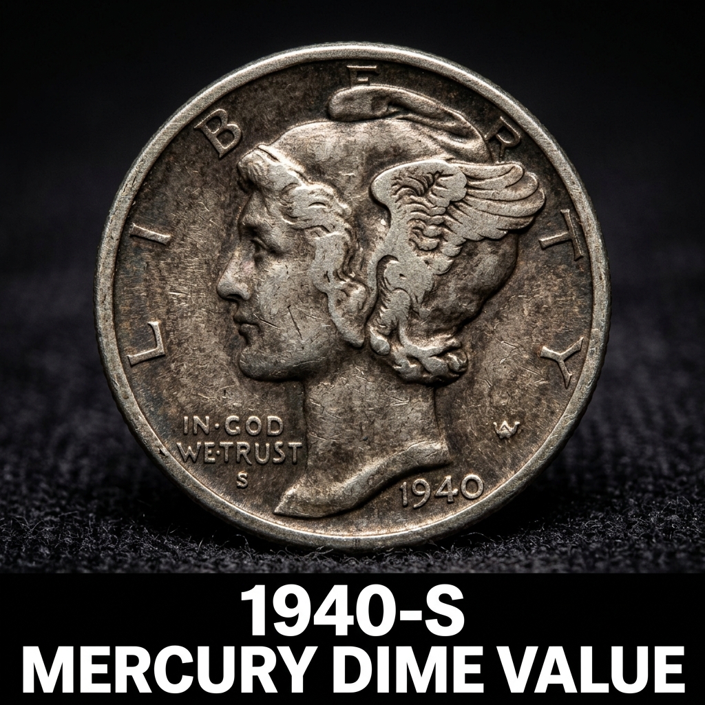 How Much Is a 1940-S Mercury Dime Worth Today