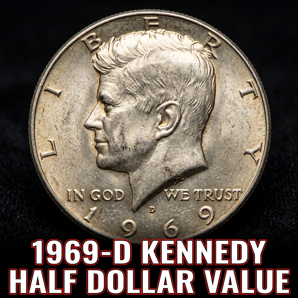 How Much Is a 1969 D Kennedy Half Dollar Worth Today