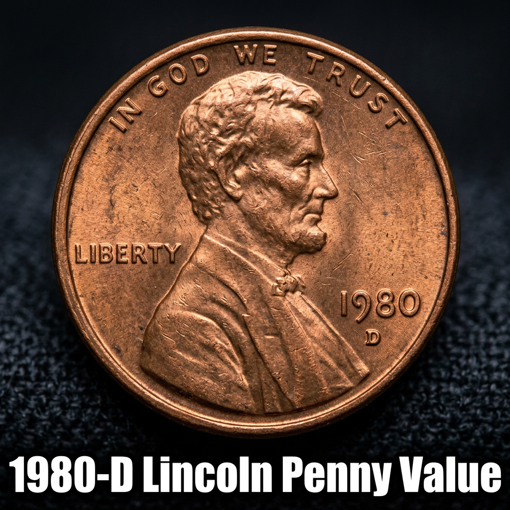 How much is a 1980 D Lincoln Penny worth today