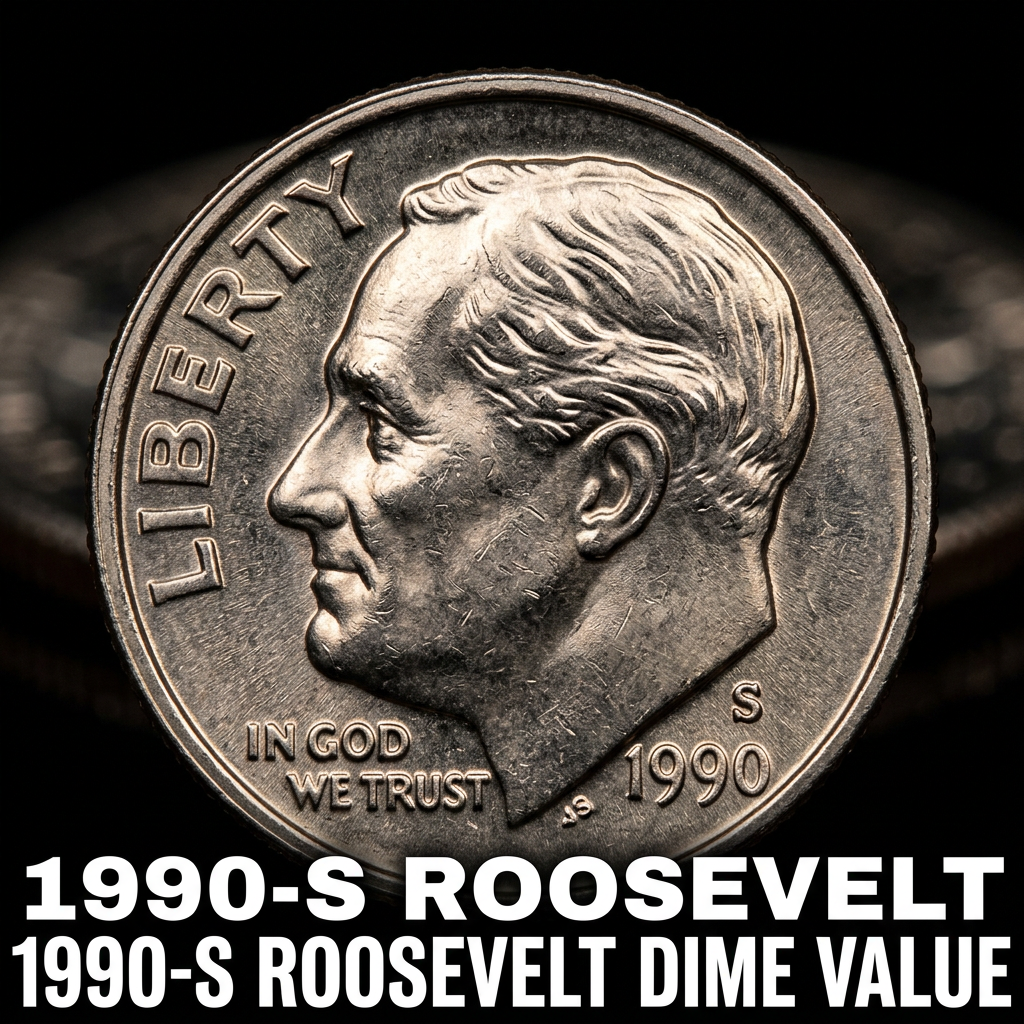 How Much is a 1990 S Roosevelt Dime Worth and Is It Rare