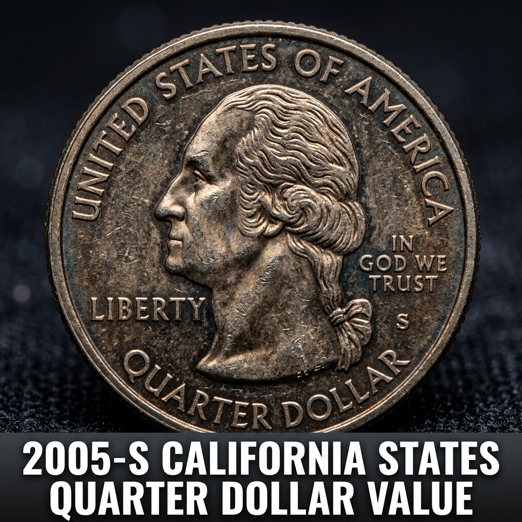 How Much Is a 2005 S California Silver or Proof Quarter Worth Today