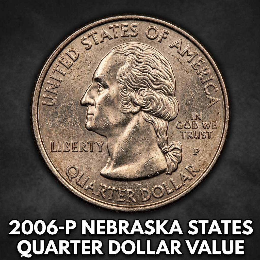 How Much is a 2006 P Nebraska Quarter Worth Today
