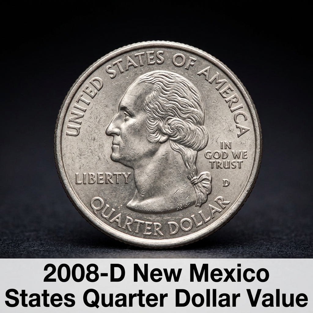 How Much is a 2008 D New Mexico State Quarter Worth Today