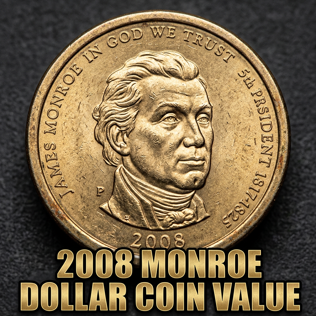 How Much Is a 2008 James Monroe Dollar Coin Worth Today