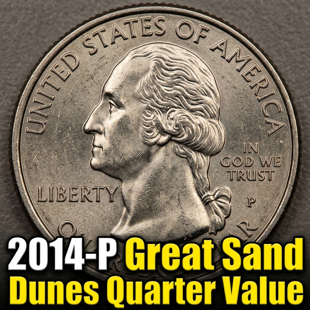 How Much is a 2014 P Great Sand Dunes Quarter Worth Today