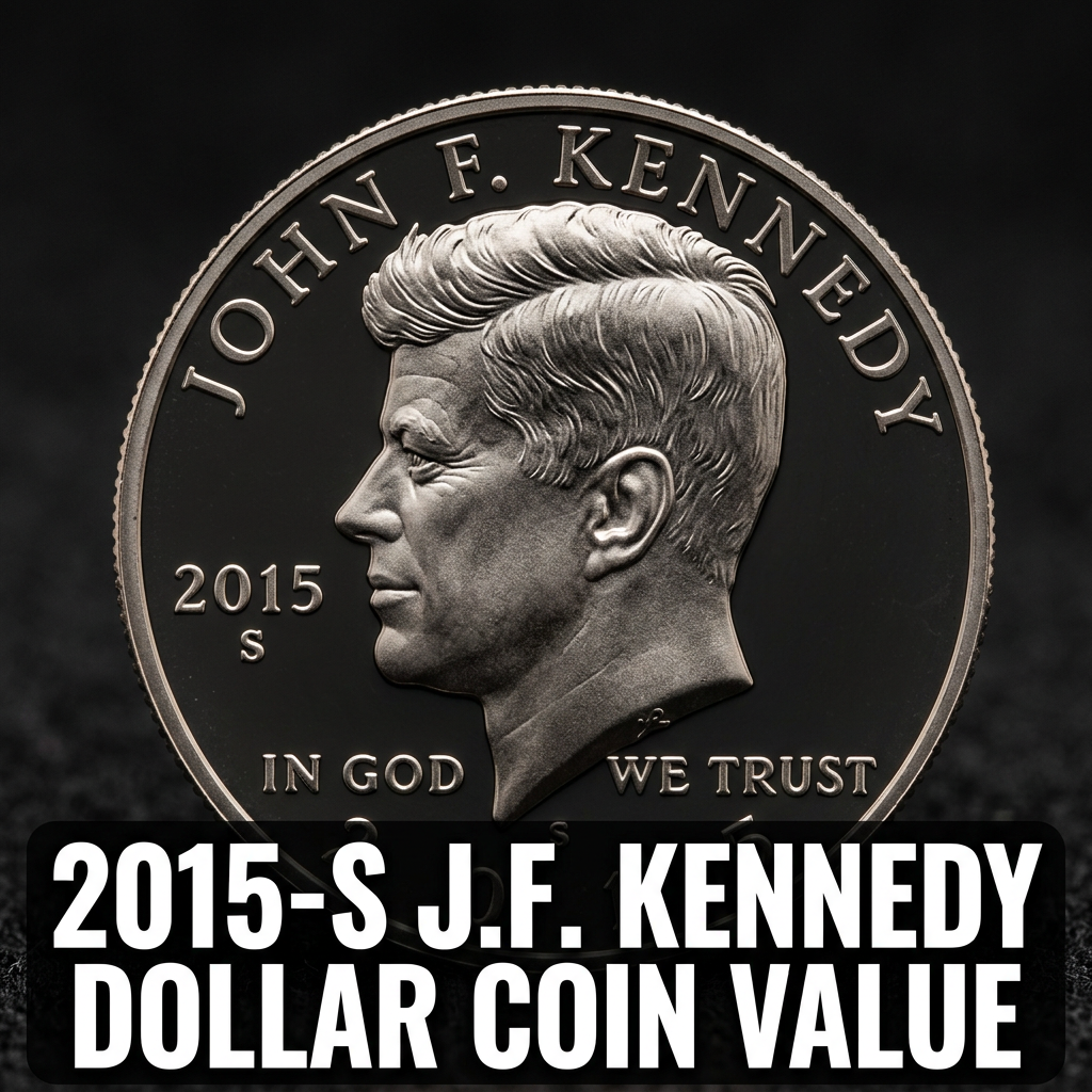 How Much is a 2015 S Kennedy Half Dollar Worth Today
