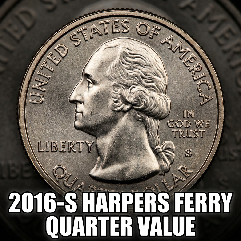 How Much is a 2016 S Harpers Ferry Quarter Worth Today