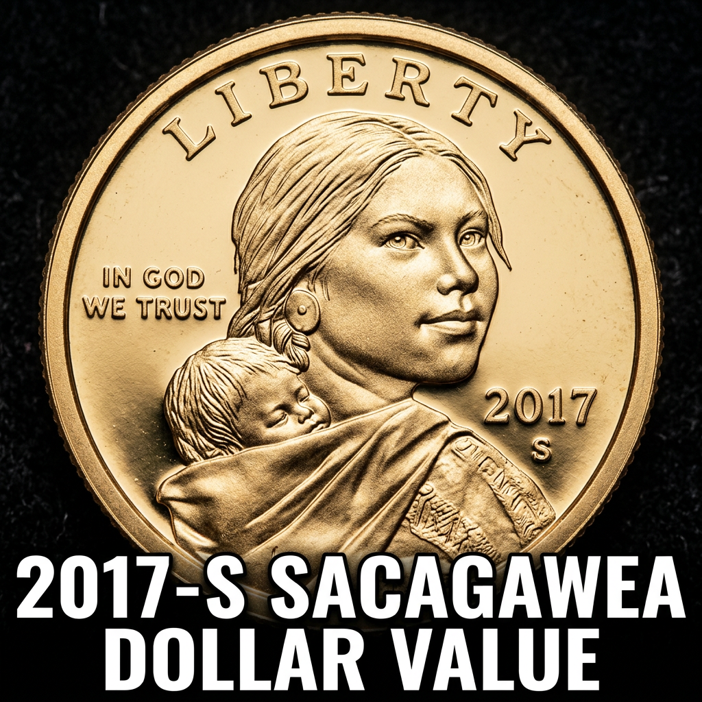 How Much Is a 2017 S Sacagawea Dollar Worth Today