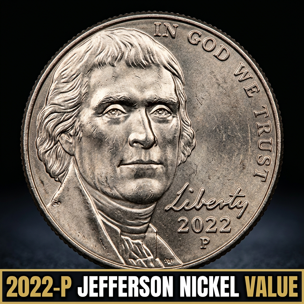 How Much is a 2022 P Jefferson Nickel Worth Today