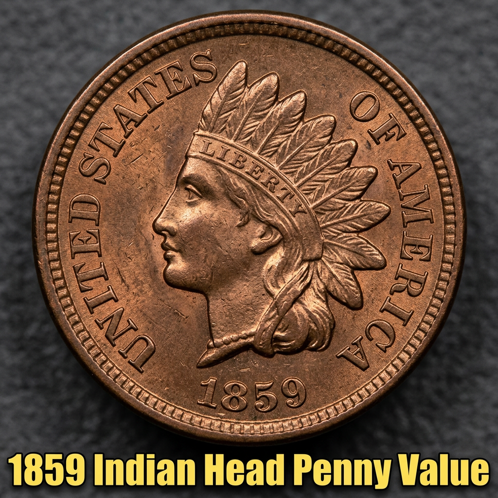 How Much is an 1859 Indian Head Penny Worth Today