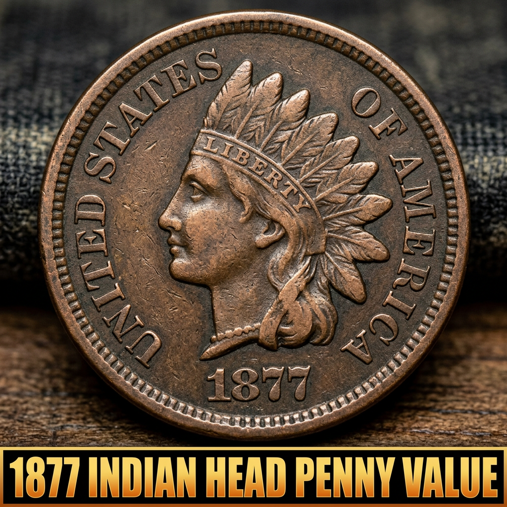 How Much Is an 1877 Indian Head Penny Worth Today