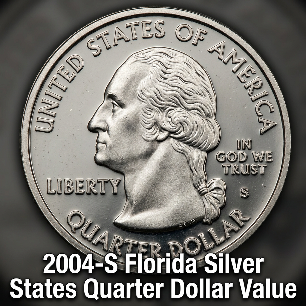 How Much Is Your 2004 S Florida Silver State Quarter Worth Today