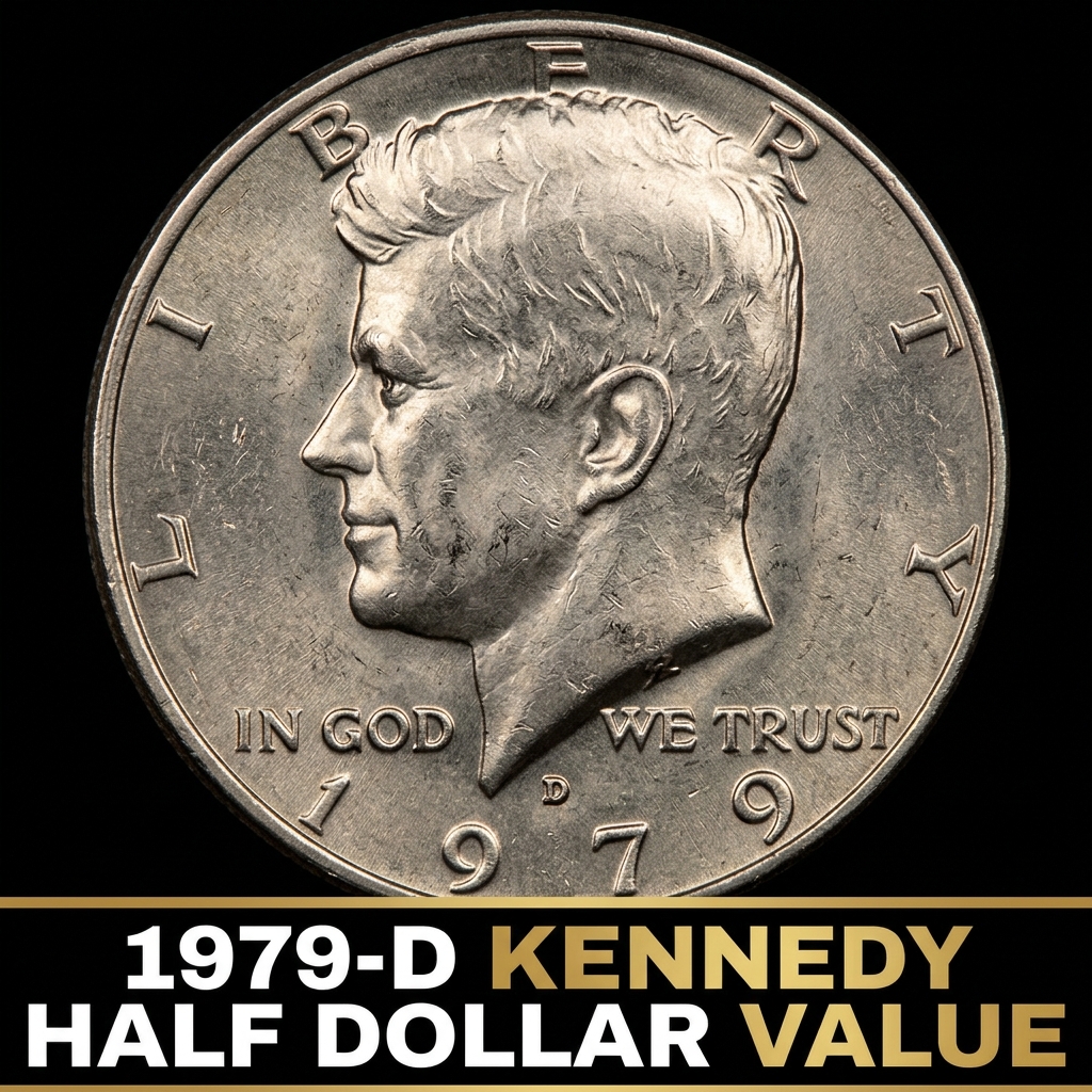 The 1979 D Kennedy Half Dollar Value Guide for Coin Collectors